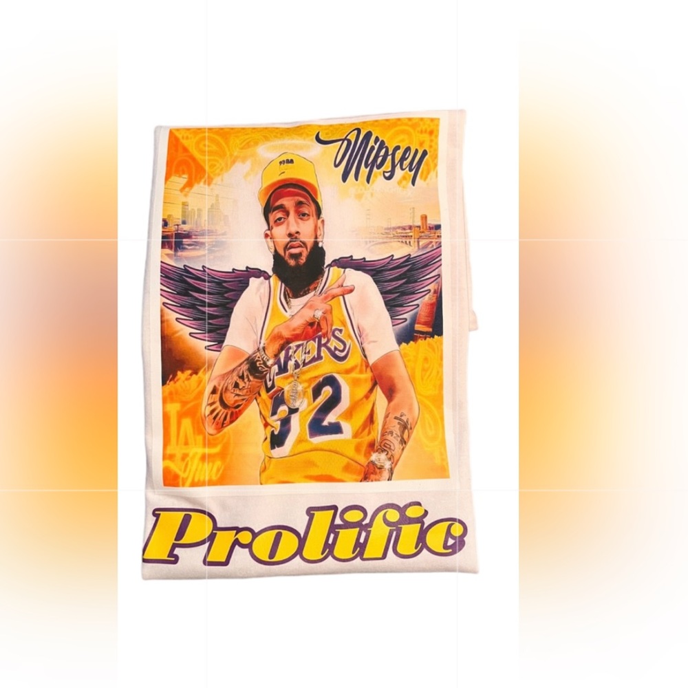 Nipsy Hussle Prolific tee by Undefeated Energy!